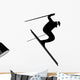 Skifahrer Ski Symbol Skispringer Wall Decal