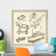 Antique Toys Wall Decal