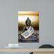 Small Buddha Bronze Wall Decal