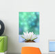 White Water Lilly Flower Wall Decal