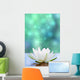 White Water Lilly Flower Wall Decal