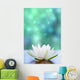 White Water Lilly Flower Wall Decal