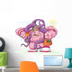 Easter Bunny-Monster Wall Decal