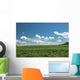 Green Farm Field Wall Decal