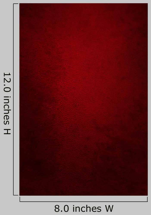 Dark Red Leather Wall Decal