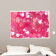 Grunge Hearts Wall Decal