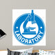 Laboratory Label Wall Decal