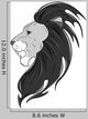 Lion Wall Decal