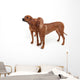 Two Rhodesian Ridgeback Dog Wall Decal