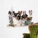 Chihuahuas Christmas Sleigh Wall Decal