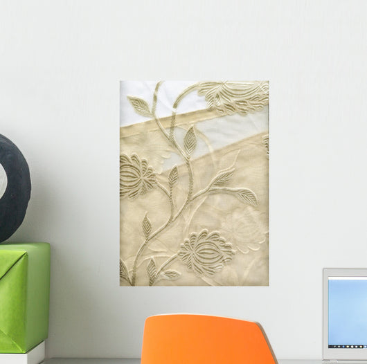 Subject Floral Curtain Wall Decal