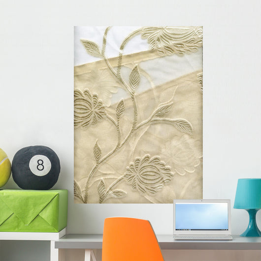 Subject Floral Curtain Wall Decal