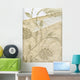 Subject Floral Curtain Wall Decal
