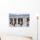 Seagulls Resting Pillars Wall Decal