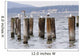 Seagulls Resting Pillars Wall Decal