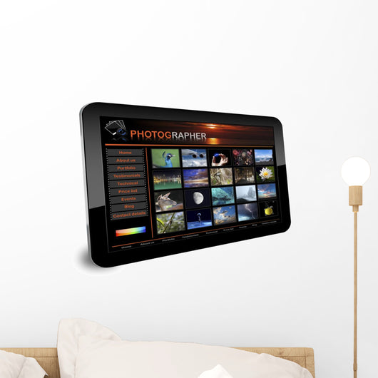 Tablet Pc Wall Decal