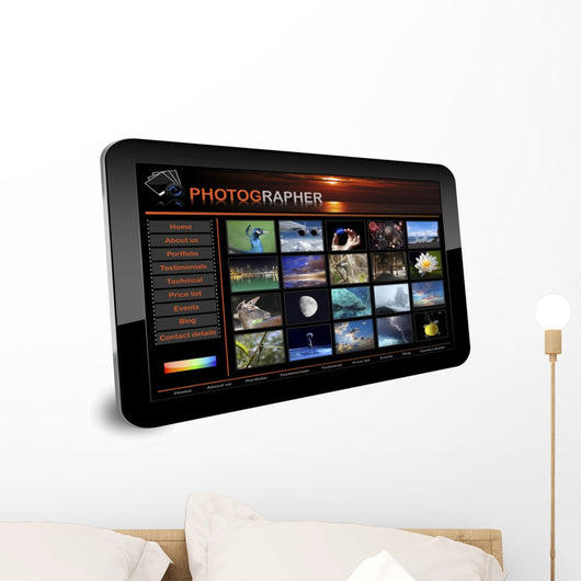 Tablet Pc Wall Decal