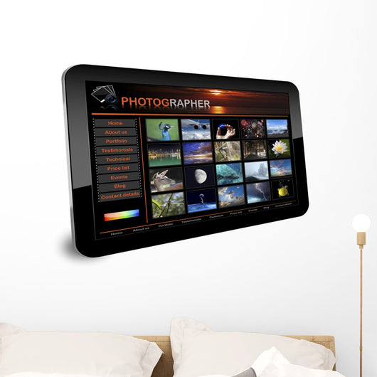 Tablet Pc Wall Decal