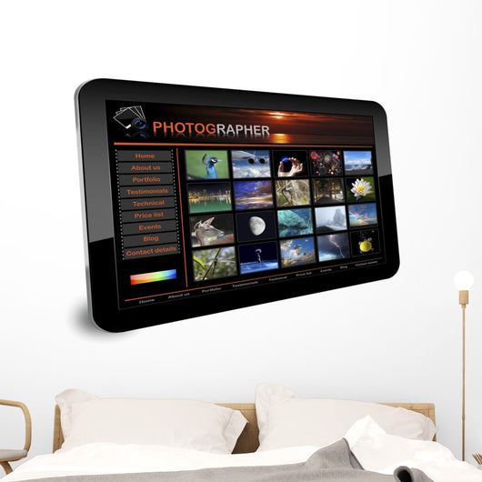 Tablet Pc Wall Decal