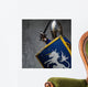 Medieval Knight Attack Position Wall Decal