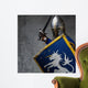 Medieval Knight Attack Position Wall Decal