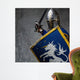 Medieval Knight Attack Position Wall Decal