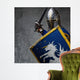 Medieval Knight Attack Position Wall Decal