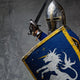 Medieval Knight Attack Position Wall Decal