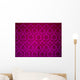 Vector Illustration Red Wall Decal