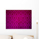 Vector Illustration Red Wall Decal