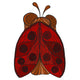 Vector Stylized Ladybug Wall Decal