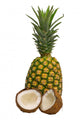Pineapple And Coconut Wall Decal