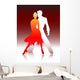 Couple Dancing Wall Decal