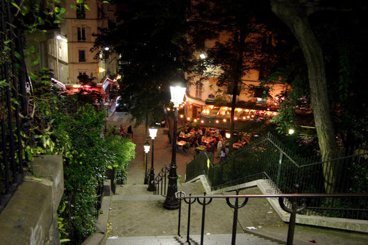 Montmartre La Nuit Paris Wall Decal