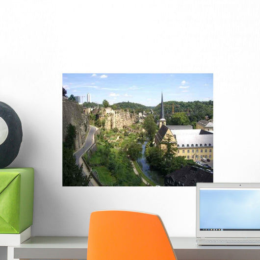 Finanzplatz Luxemburg Wall Decal