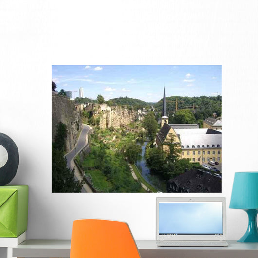 Finanzplatz Luxemburg Wall Decal