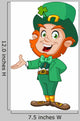 Leprechaun Presenting Wall Decal