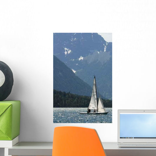 Sailing Plansee Wall Decal