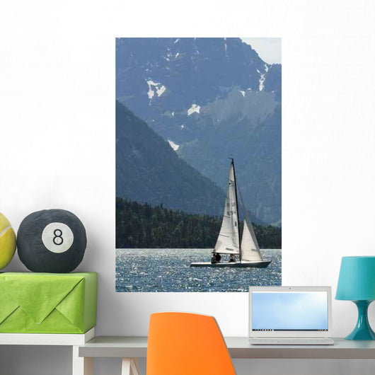 Sailing Plansee Wall Decal