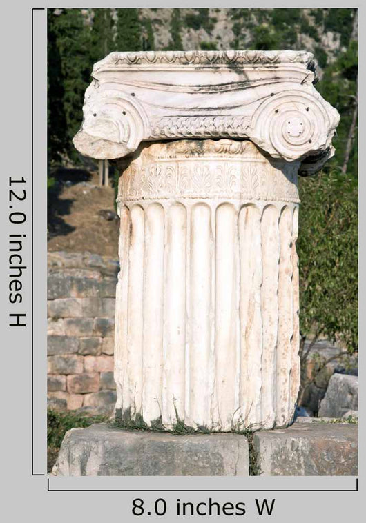 Ancient Column Archaeological Site Wall Decal