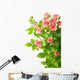 Bush With Pink Roses Wall Decal