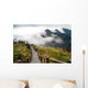 Sunshine With Mountain Cloud Wall Decal