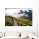 Sunshine With Mountain Cloud Wall Decal
