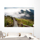 Sunshine With Mountain Cloud Wall Decal