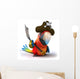 Pirate Parrot Wall Decal