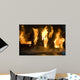 Building Fire Wall Decal