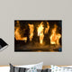 Building Fire Wall Decal
