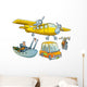 Vehicle Collection Wall Decal