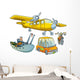 Vehicle Collection Wall Decal