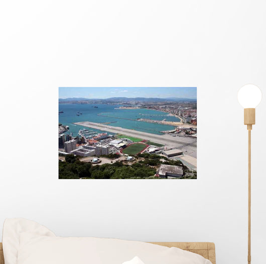 Blick Von Gibraltar Die Wall Decal